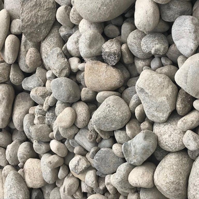 4-8 White Cobble