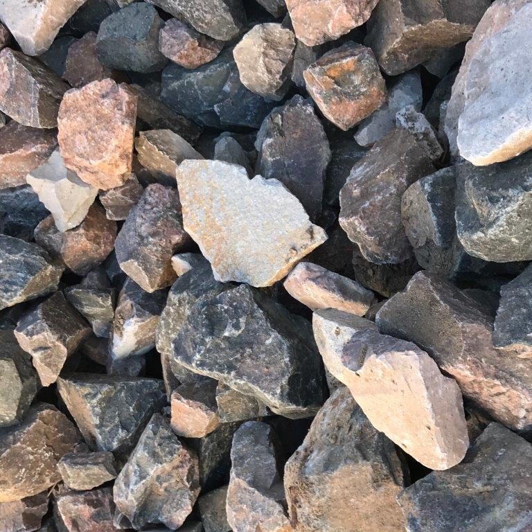 Mountain granite rip rap 6